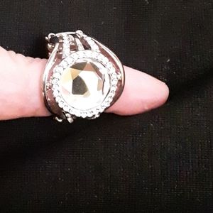 New Costume Flexible crystal like Ring